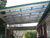 split level pergola
