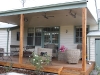 pergola deck pine lining