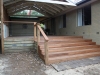 emerald deck stairs, timber gable verandah