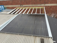 flat verandah roof